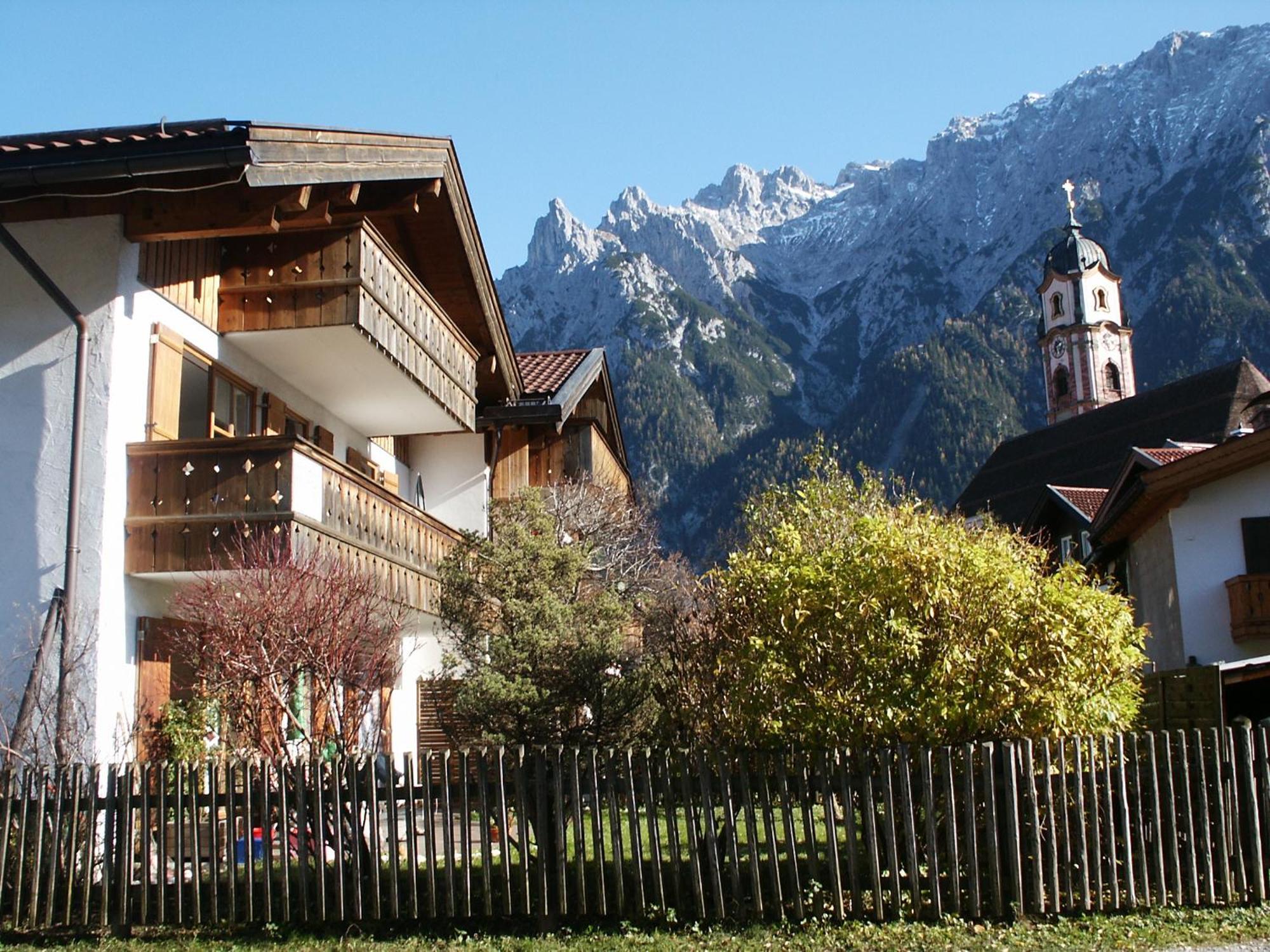 Ferienwohnung Am Zierhutbach Kranzberg Mittenwald Εξωτερικό φωτογραφία